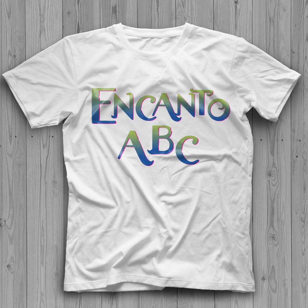 Encanto Alphabet SVG, Encanto Font PNG, Cricut Numbers SVG